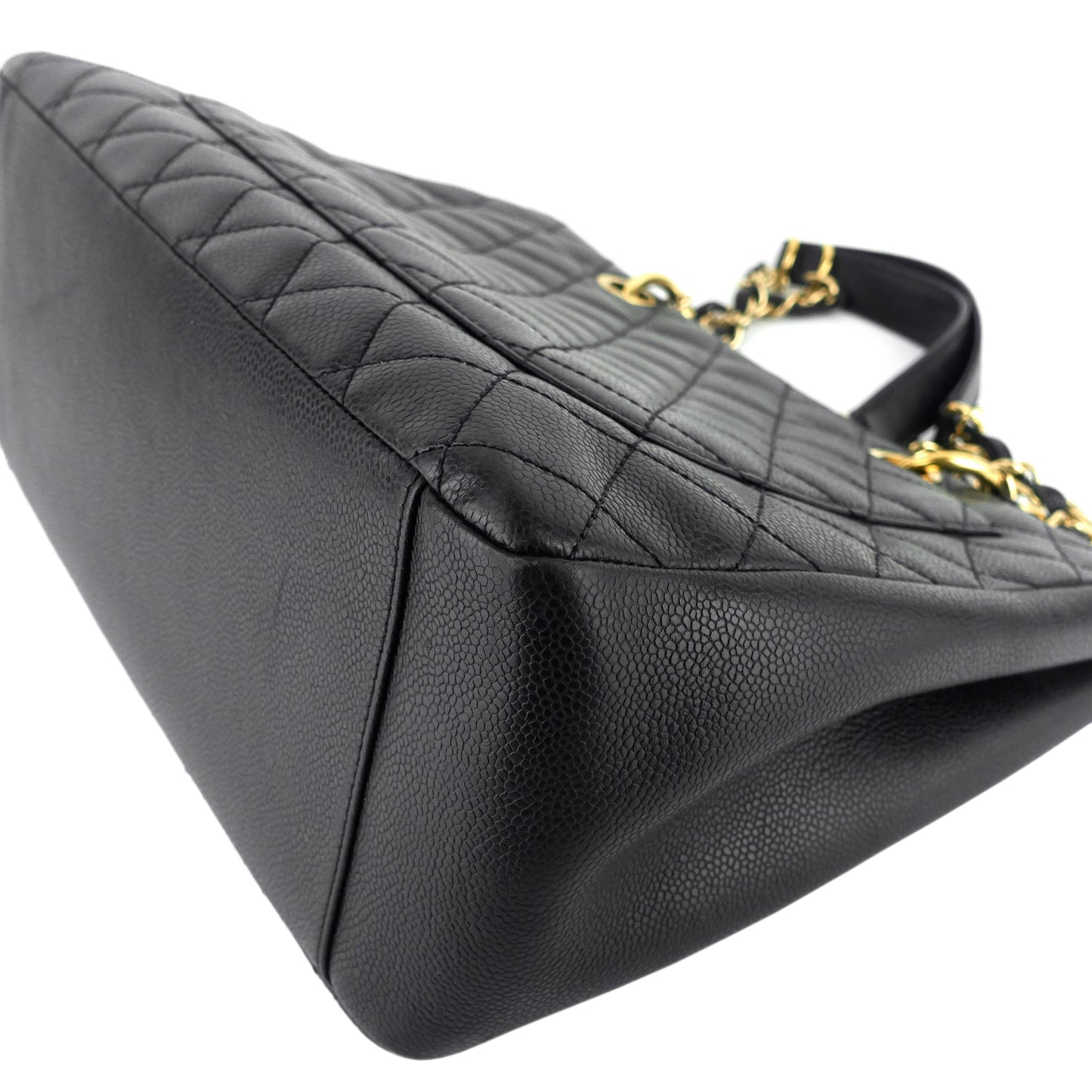 Chanel Grand Shopping Tote GST Caviar Leather Bag