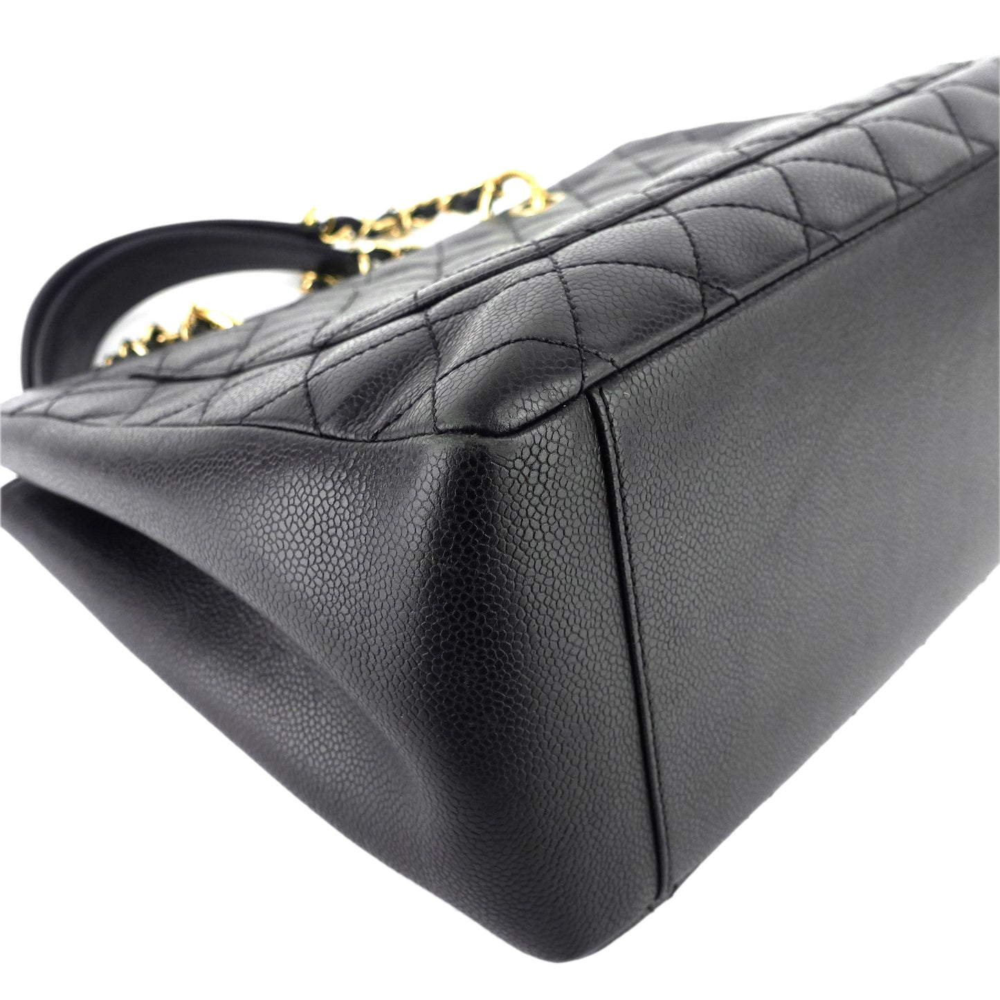 Chanel Grand Shopping Tote GST Caviar Leather Bag
