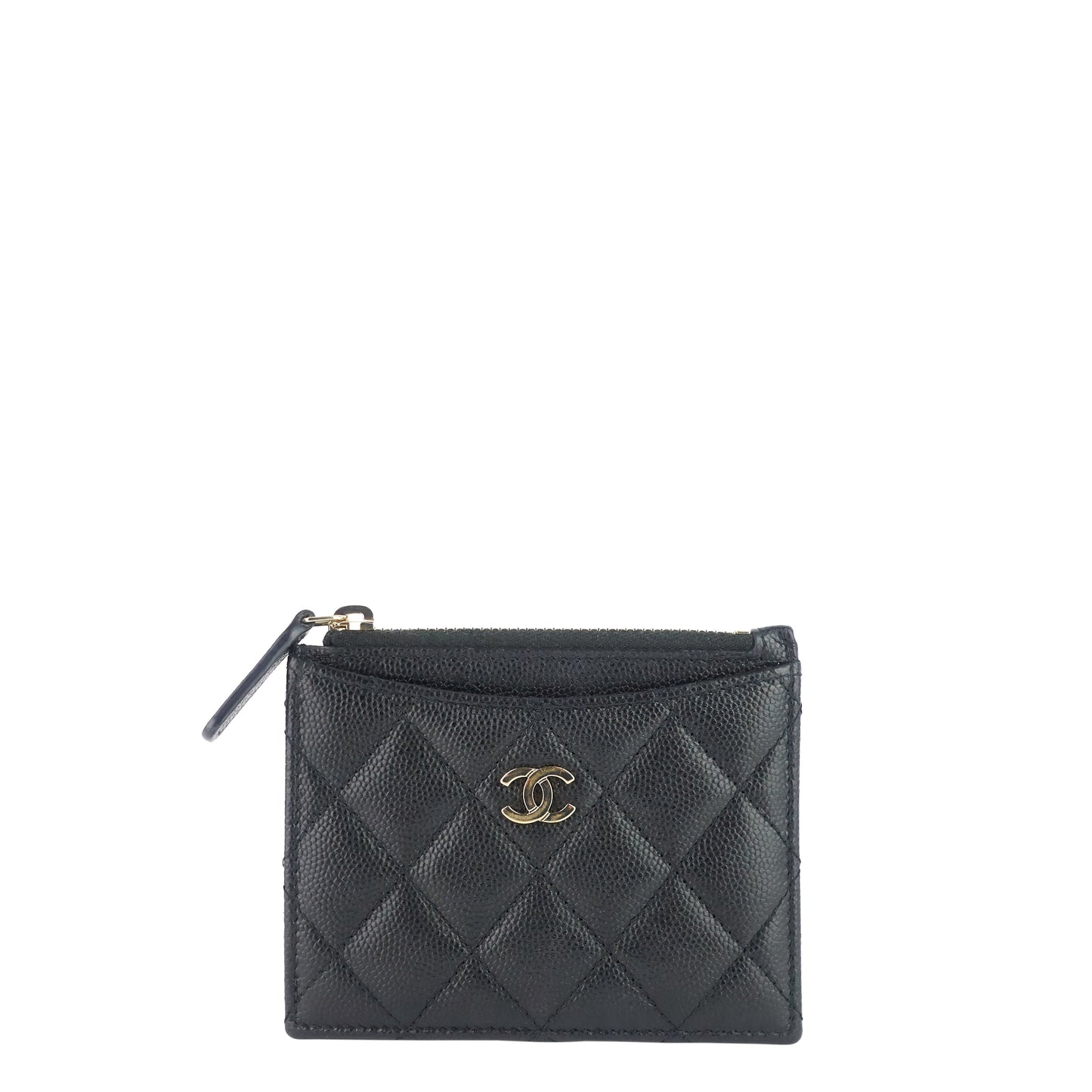 Chanel Classic Zip Caviar Leather Cardholder
