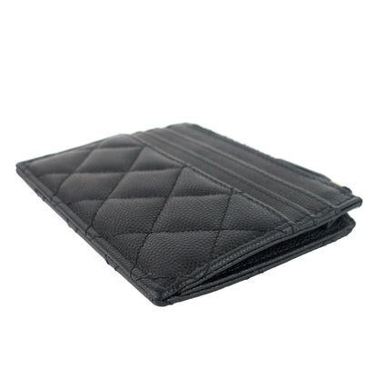 Chanel Classic Zip Caviar Leather Cardholder
