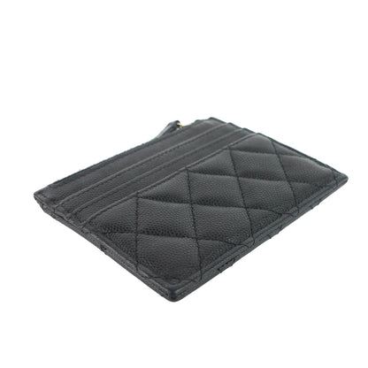 Chanel Classic Zip Caviar Leather Cardholder