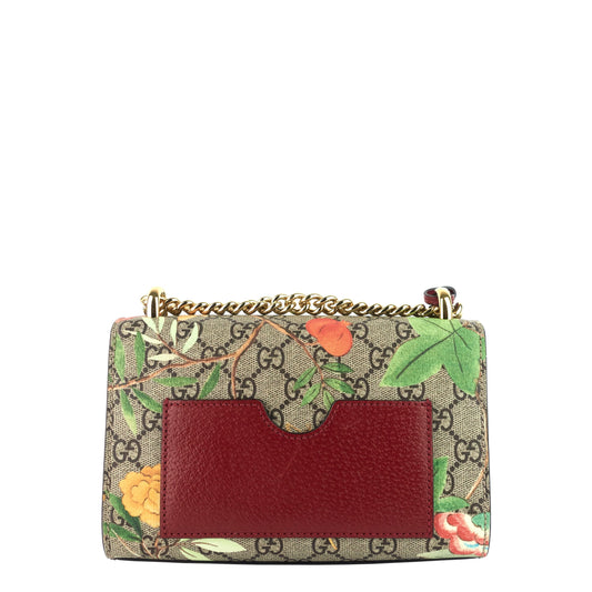 Gucci Tian Padlock Small GG Supreme Canvas Shoulder Bag