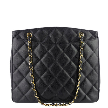 Chanel CC Turnlock Caviar Leather Bag