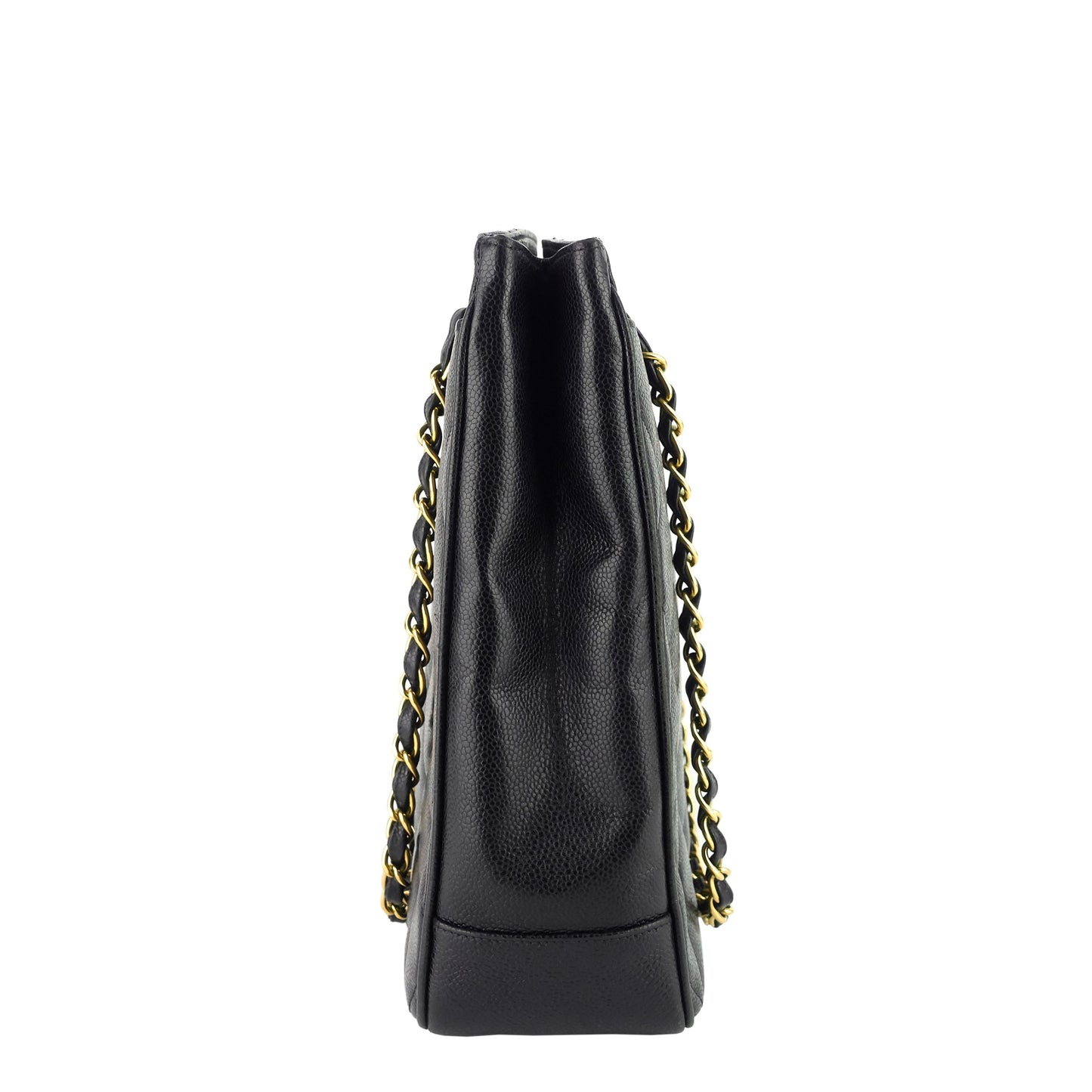 Chanel CC Turnlock Caviar Leather Bag