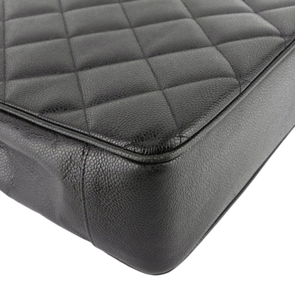 Chanel CC Turnlock Caviar Leather Bag