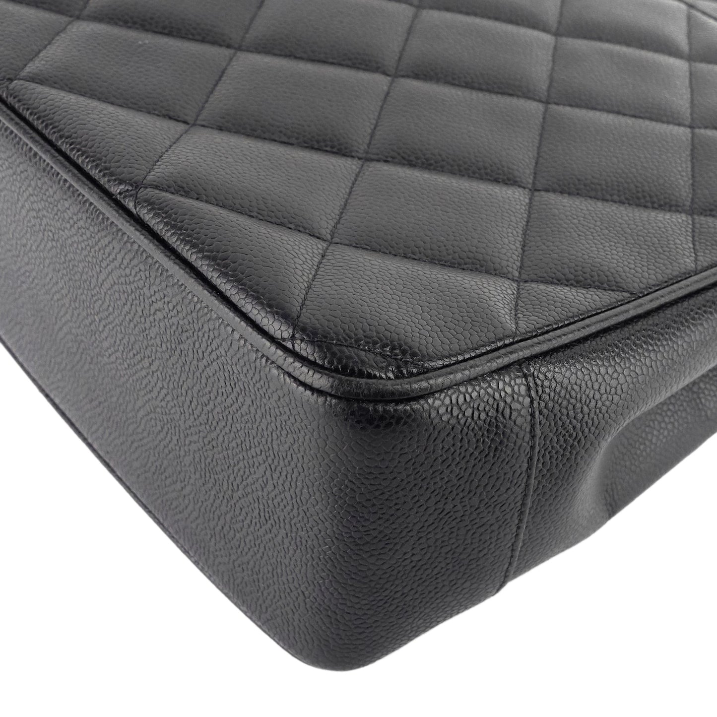 Chanel CC Turnlock Caviar Leather Bag