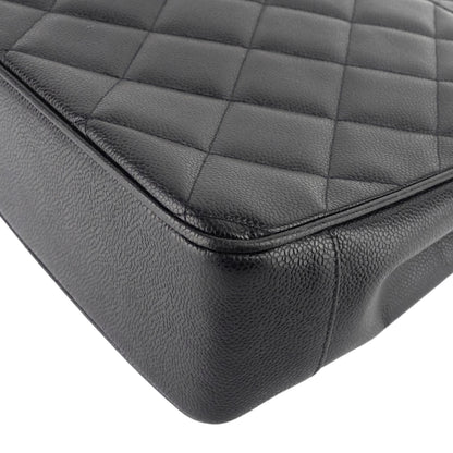 Chanel CC Turnlock Caviar Leather Bag