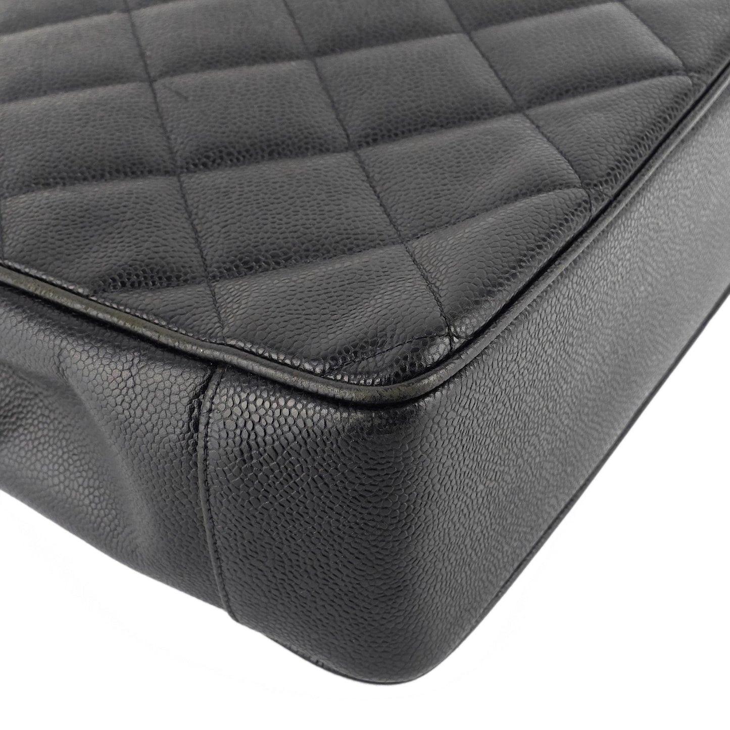 Chanel CC Turnlock Caviar Leather Bag