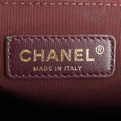 Chanel Boy Chevron Mixed Leather New Medium Bag