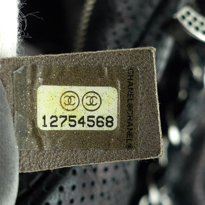 Chanel Perforated Ultimate Soft Leather Hobo Bag