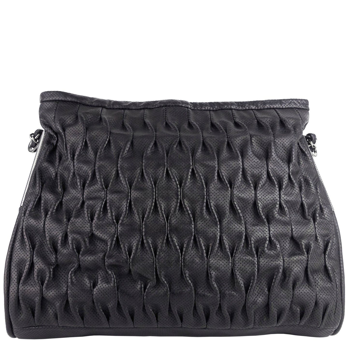 Chanel Perforated Ultimate Soft Leather Hobo Bag