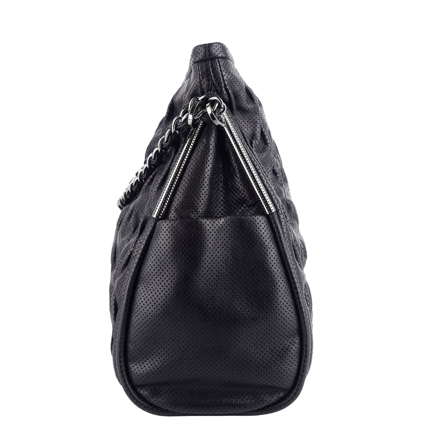 Chanel Perforated Ultimate Soft Leather Hobo Bag