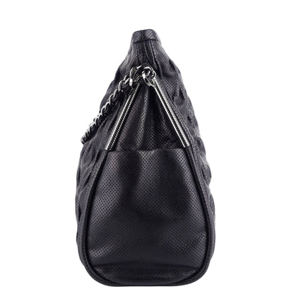 Chanel Perforated Ultimate Soft Leather Hobo Bag