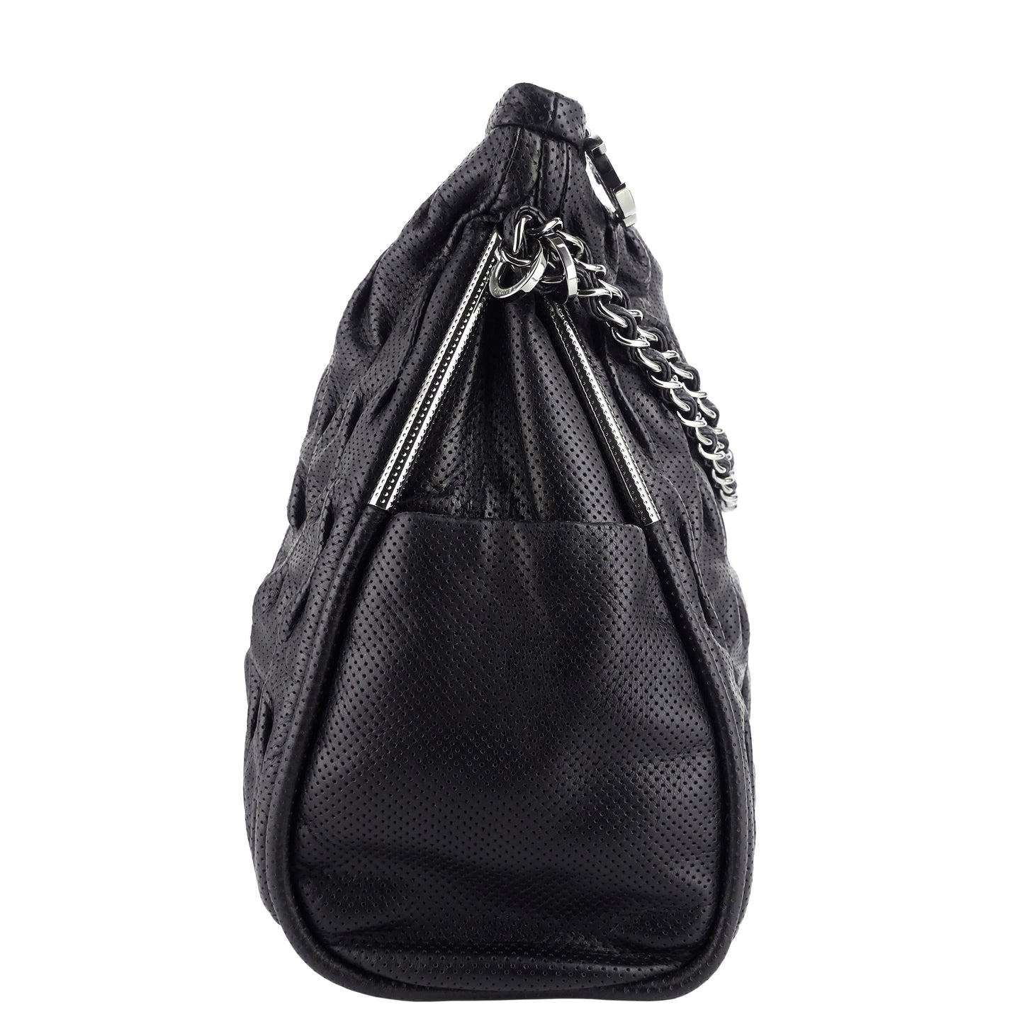 Chanel Perforated Ultimate Soft Leather Hobo Bag