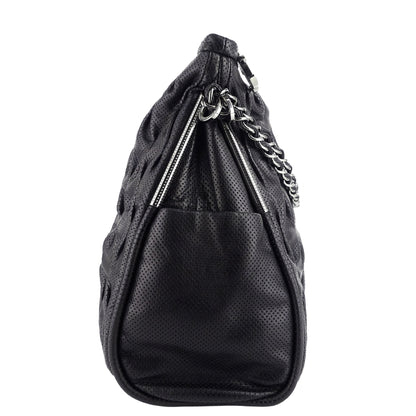 Chanel Perforated Ultimate Soft Leather Hobo Bag