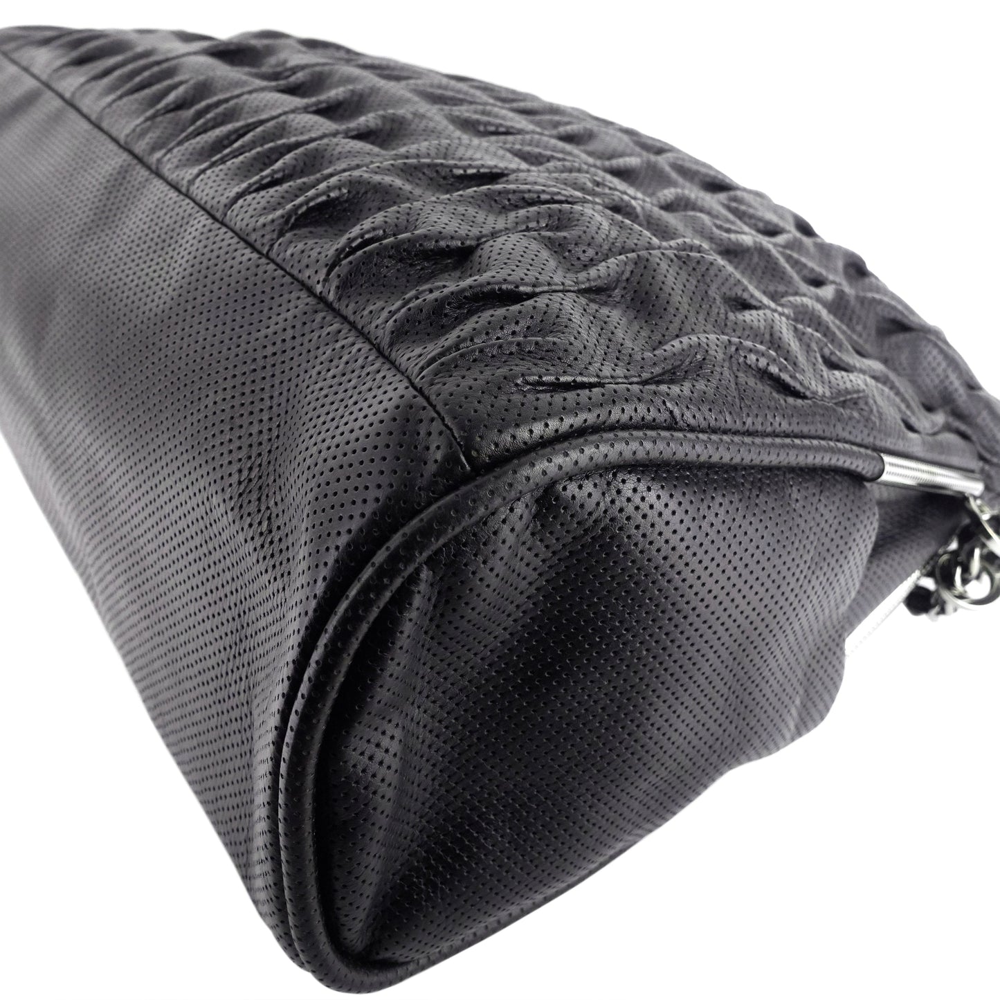 Chanel Perforated Ultimate Soft Leather Hobo Bag