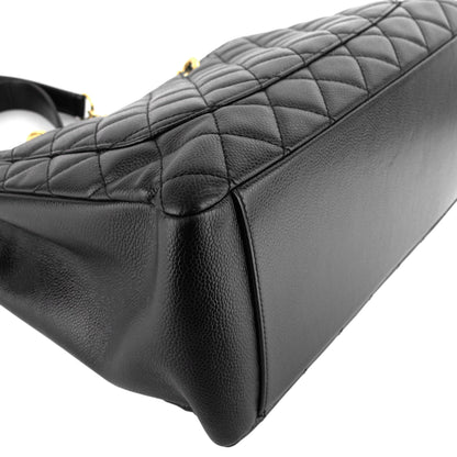 Chanel Grand Shopping Tote GST Large Caviar Leather Bag