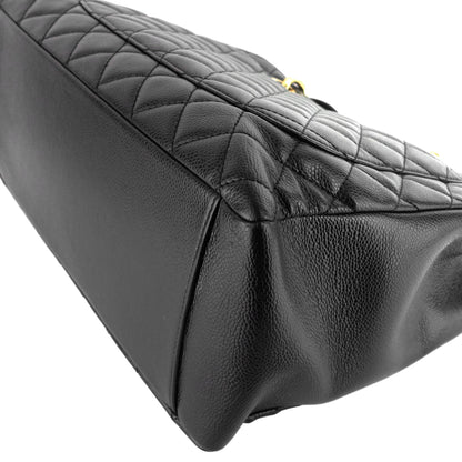 Chanel Grand Shopping Tote GST Large Caviar Leather Bag