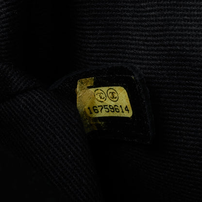 Chanel Easy Flap Jumbo Caviar Leather Shoulder Bag