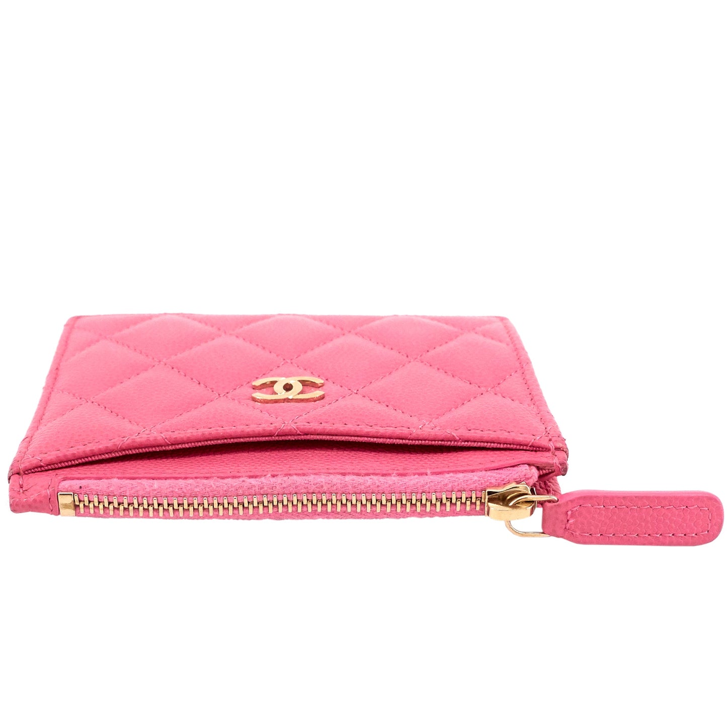 Chanel Classic Zip Caviar Leather Cardholder