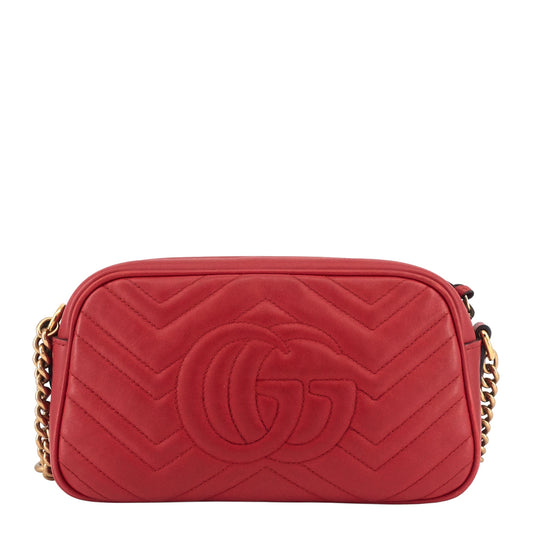 Gucci GG Marmont Small Matelass� Calfskin Shoulder Bag