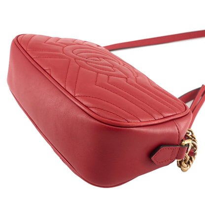 Gucci GG Marmont Small Matelass� Calfskin Shoulder Bag