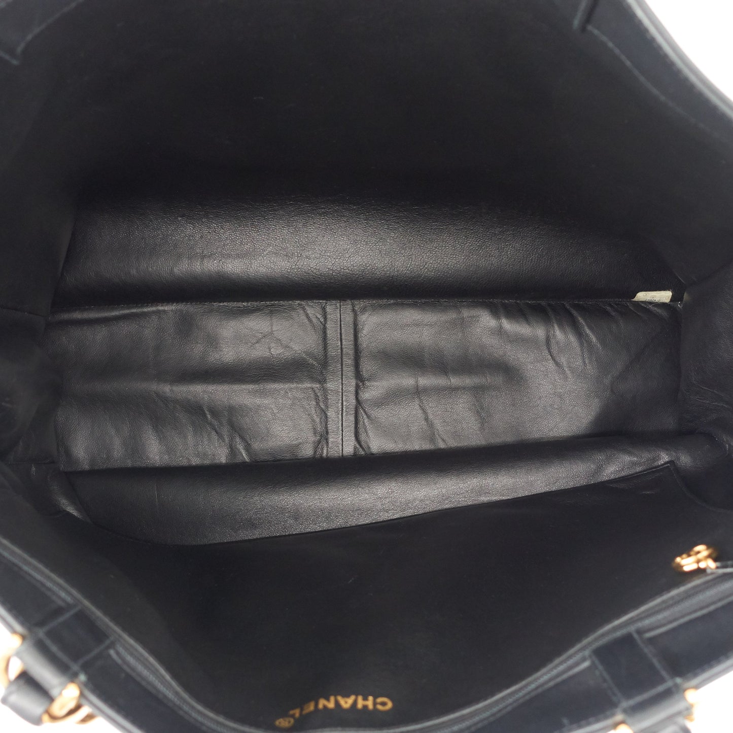 Chanel CC Chain XL Calfskin Leather Tote Bag