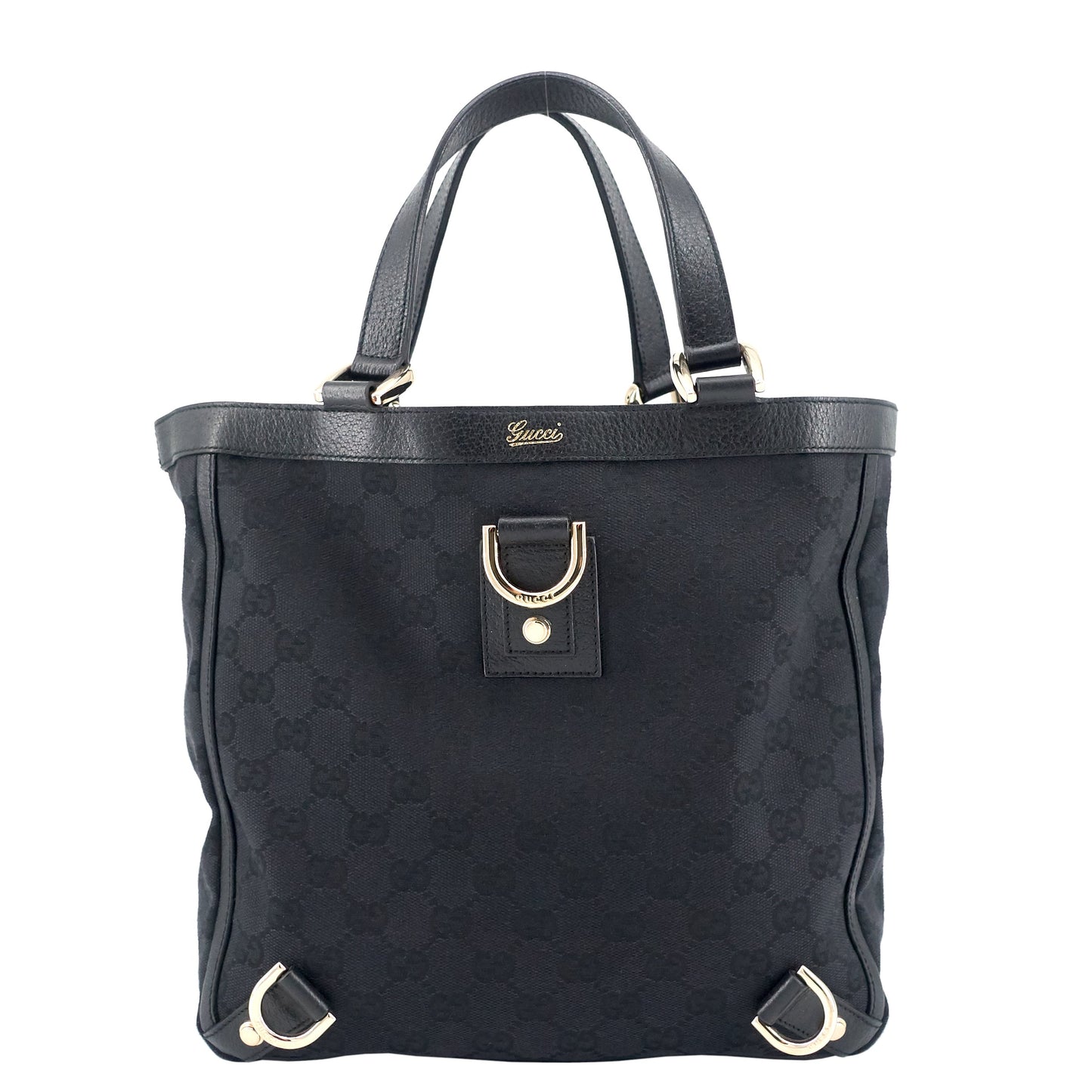 Gucci Abbey D-Ring Monogram Canvas Bag