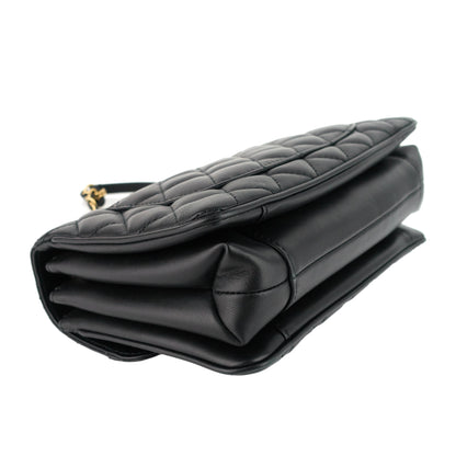 Chanel Coco Vintage Quilted Lambskin Leather Flap Bag