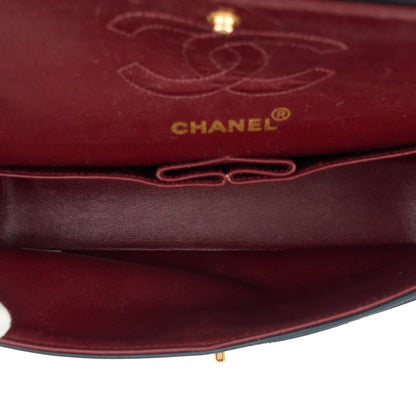 Chanel Classic Double Flap Small Lambskin Leather Bag