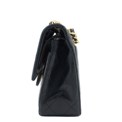 Chanel Classic Double Flap Small Lambskin Leather Bag
