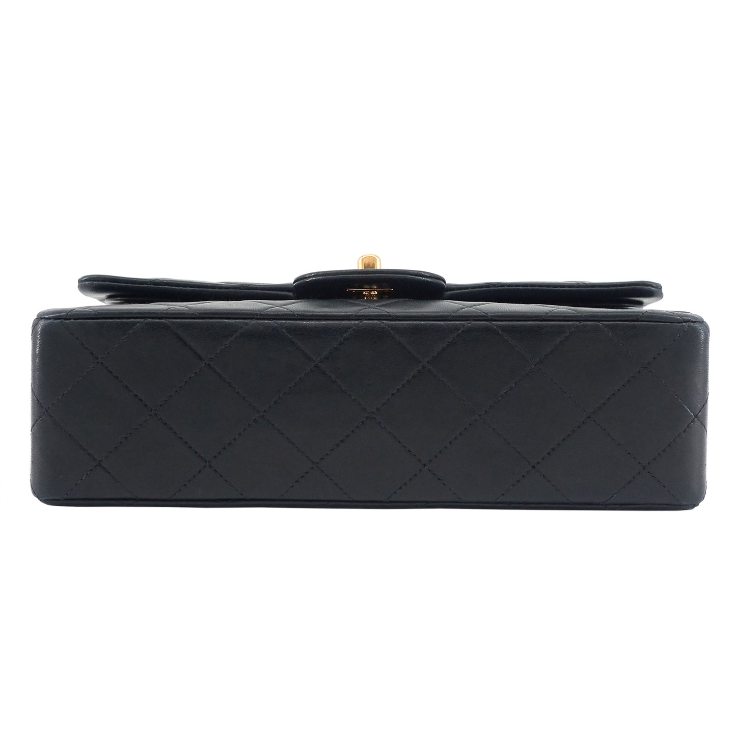 Chanel Classic Double Flap Small Lambskin Leather Bag