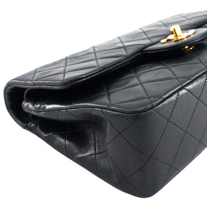 Chanel Classic Double Flap Small Lambskin Leather Bag