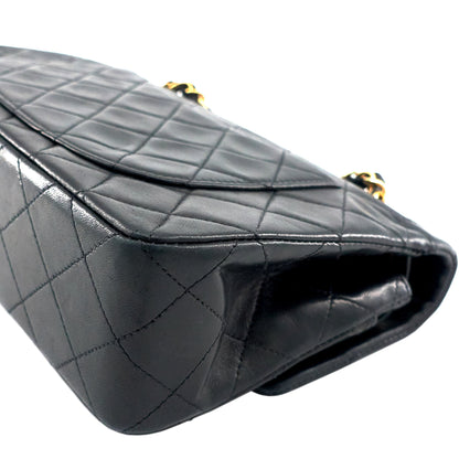 Chanel Classic Double Flap Small Lambskin Leather Bag