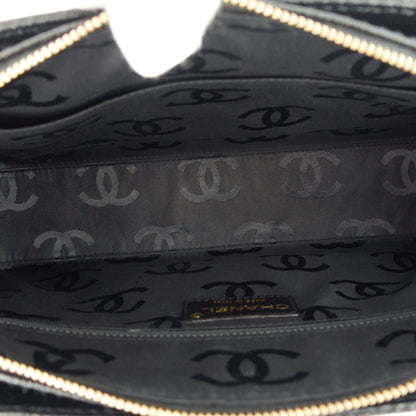 Chanel Chocolate Bar Caviar Leather Shoulder Bag