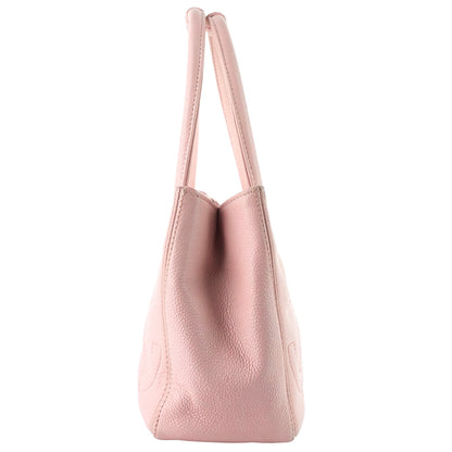 Chanel Triple CC Timeless Small Caviar Leather Tote Bag