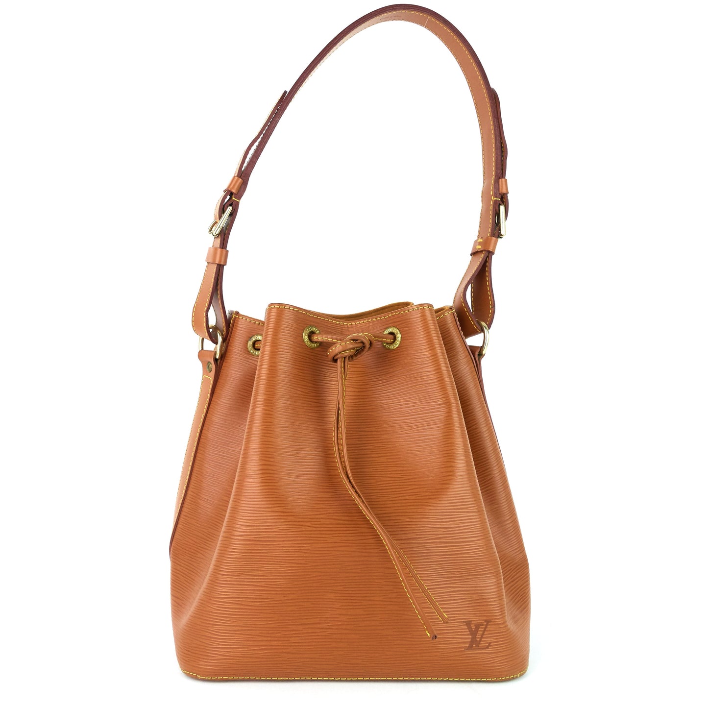 Louis Vuitto Petit Noé Cipango Gold Epi Leather Bag