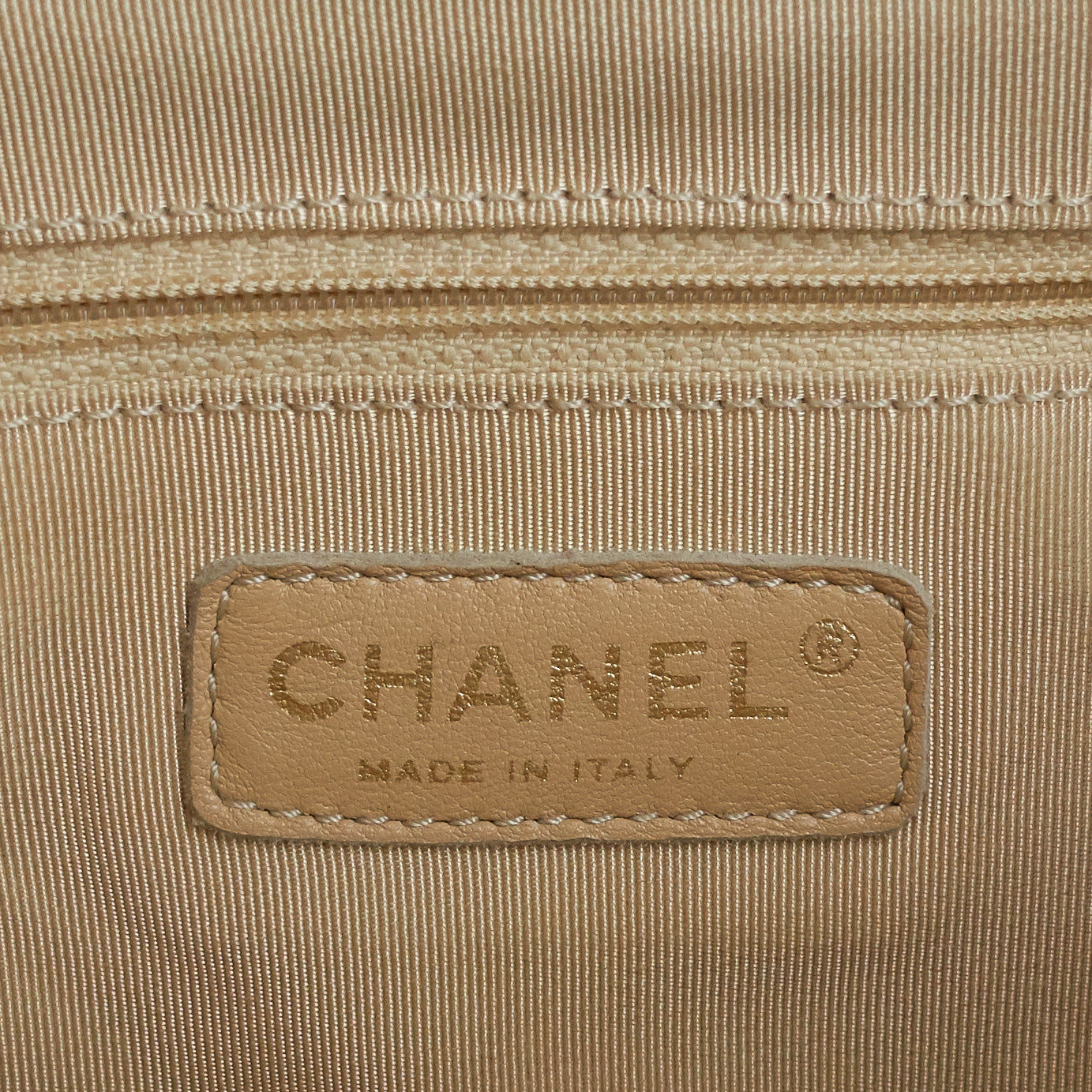 Chanel In The Mix Calfskin Tote Bag