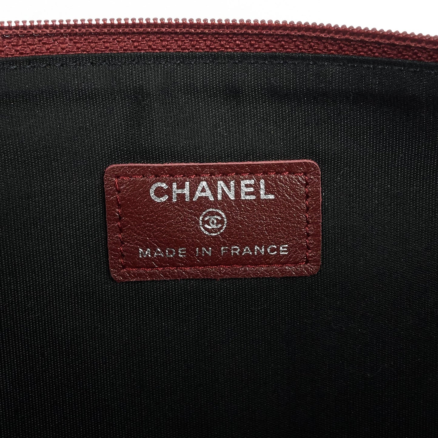 Chanel Timeless CC Caviar Leather Pouch
