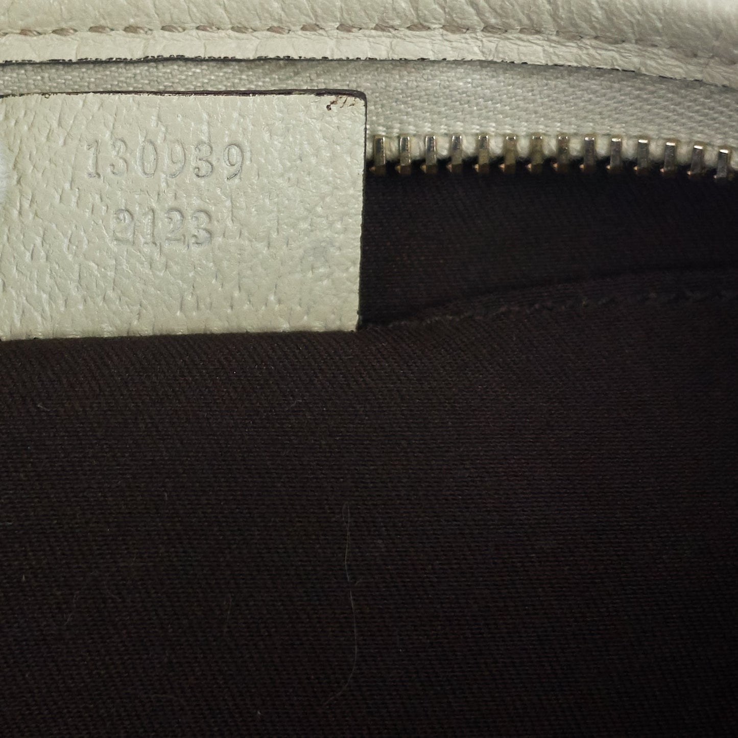 Gucci Abbey D-Ring Monogram Canvas Pochette Bag