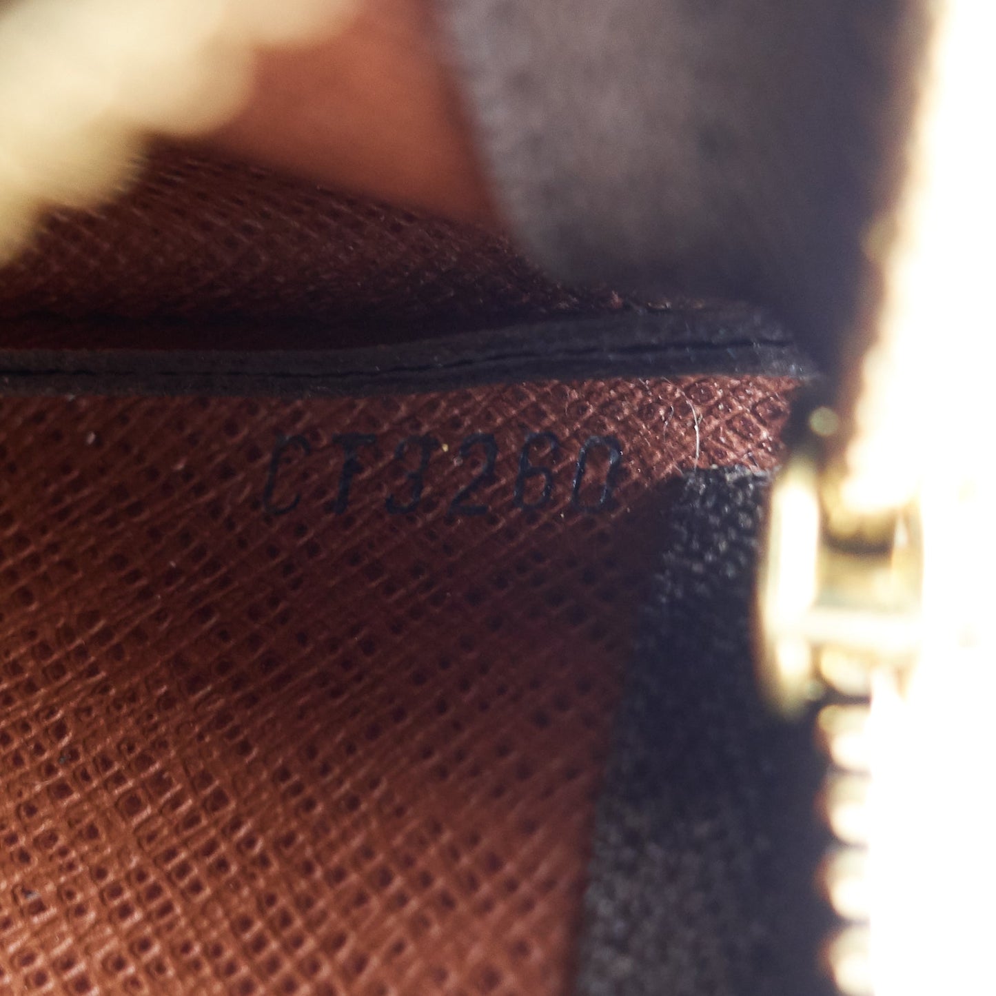 Louis Vuitto Key Monogram Canvas Pouch
