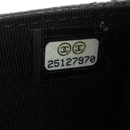 Chanel WOC Pebbled Caviar Leather Wallet on Chain Bag