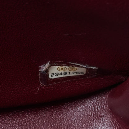Chanel Double Flap Quilted Caviar Leather Bag
