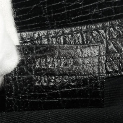Gucci GG Canvas Horsebit Chain Clutch Bag