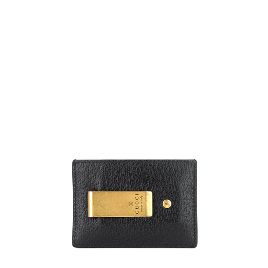 Gucci Card Holder Leather Money Clip