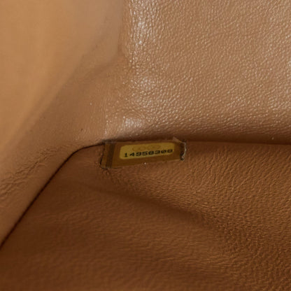 Chanel Double Flap Quilted Caviar Leather Bag
