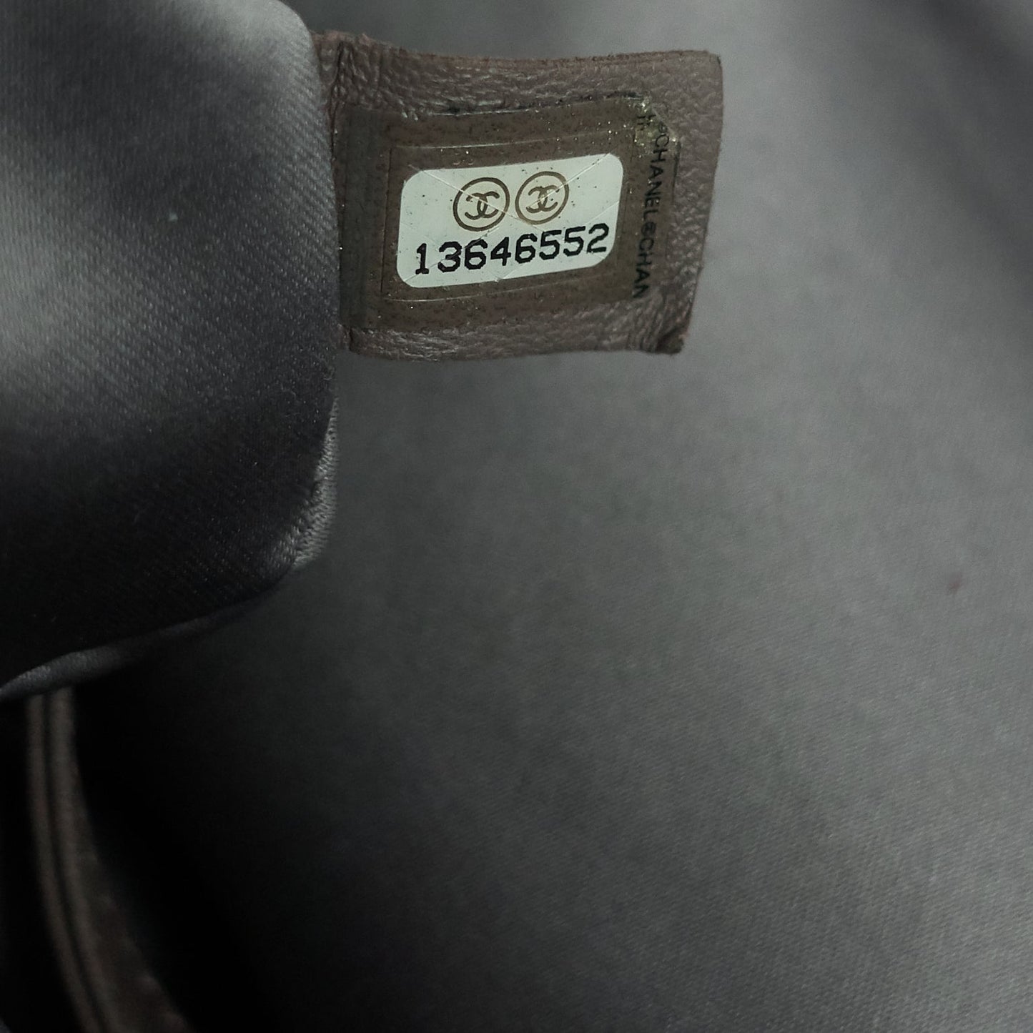 Chanel Twisted Flap Maxi Glazed Calfskin Leather Bag