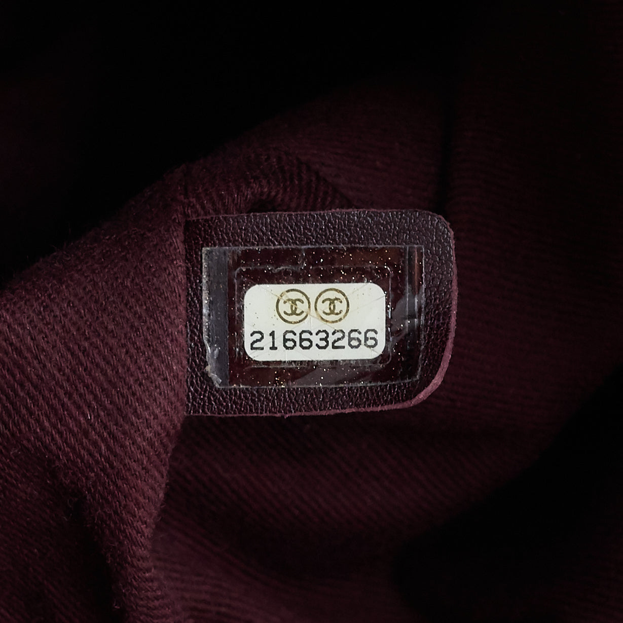 Chanel Aged Calfskin Small Bowling Bag