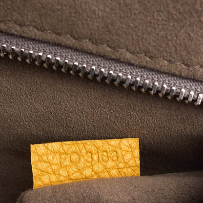 Louis Vuitto Porte-Documents Voyage PM Yellow Taurillon Leather Briefcase Bag