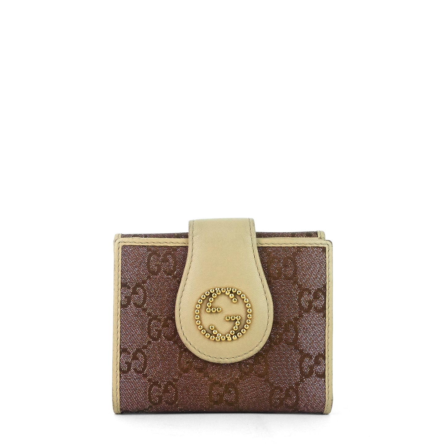 Gucci GG Canvas Compact Wallet